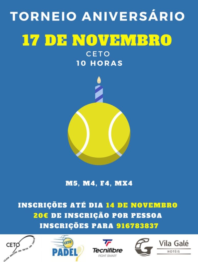 CETO Padel celebra aniversário com torneio especial em Oeiras 2 torneio aniversario 17 novembro